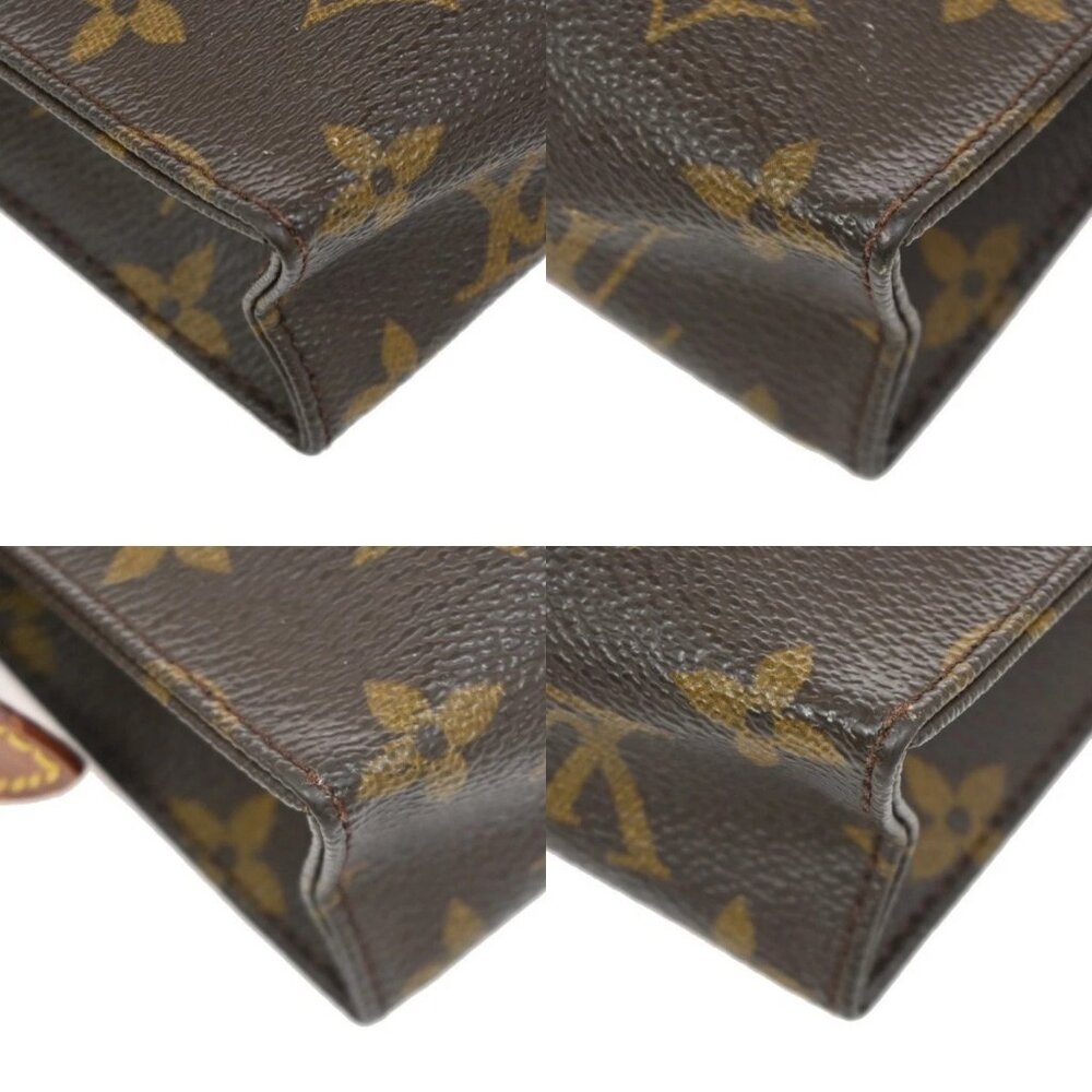 LOUIS VUITTON Poche Toilette 15 Clutch Pouch Bag Monogram Leather M47546 66KB742 - Picture 10 of 11